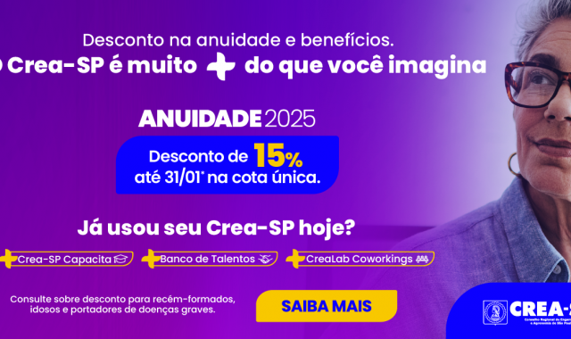 Anuidade CREA 2025