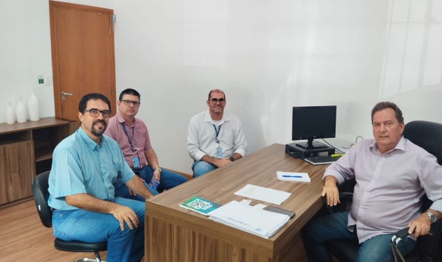 Reunião entre AEAGRSN, CREA-SP e Prefeitura de Águas de Lindóia 