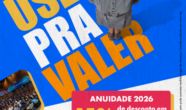 Última semana para o pagamento da anuidade com 15% de desconto