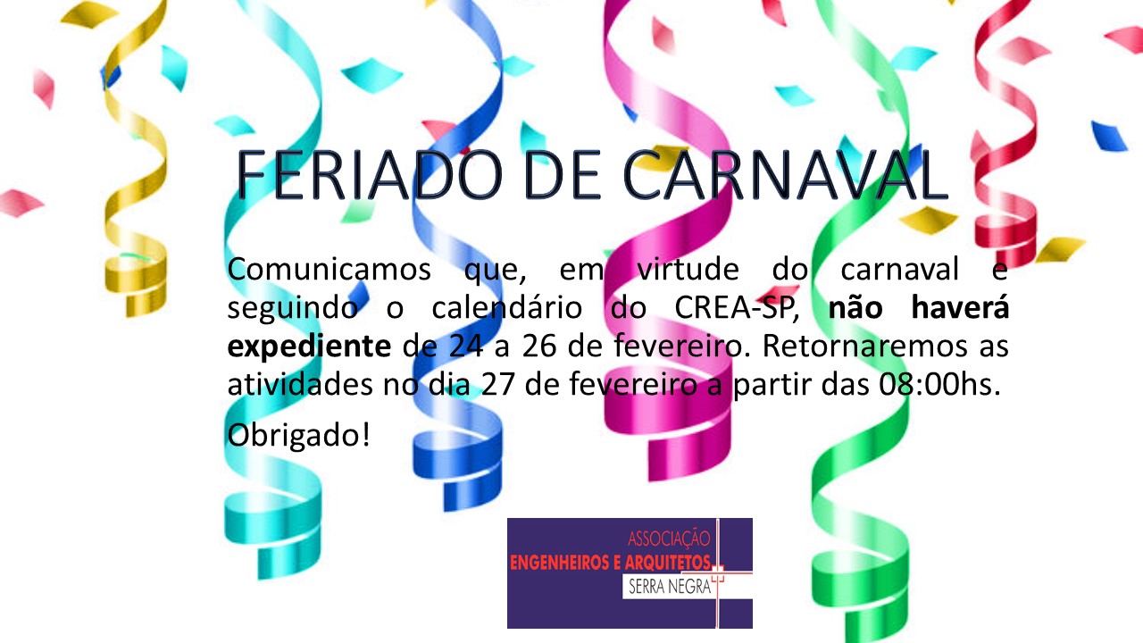 Feriado de Carnaval