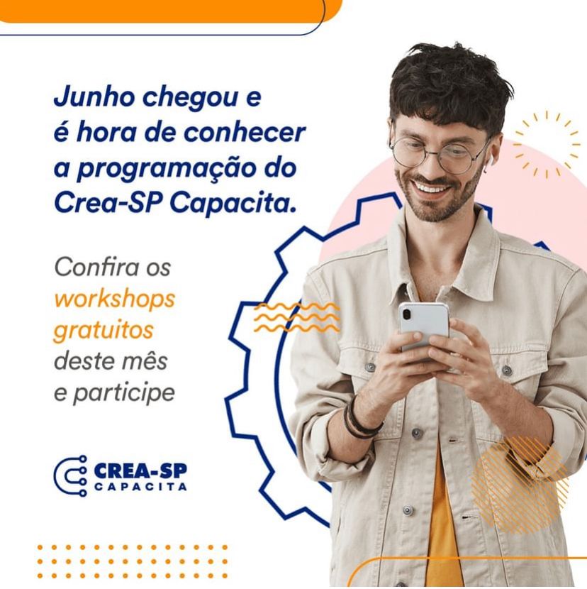 Agenda do Crea-SP Capacita para junho