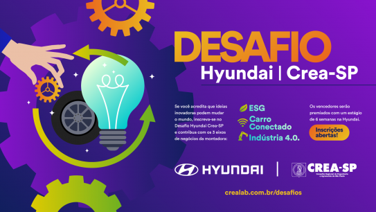 Crea-SP se une à Hyundai em novo desafio