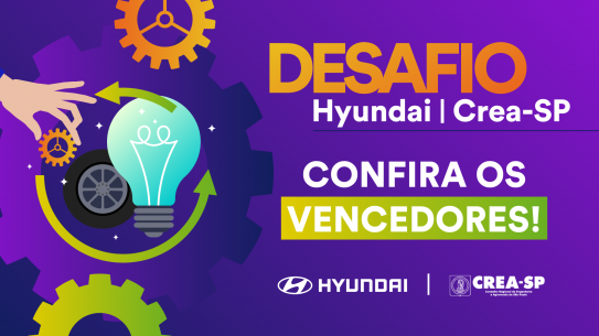 Desafio Hyundai/Crea-SP divulga vencedores