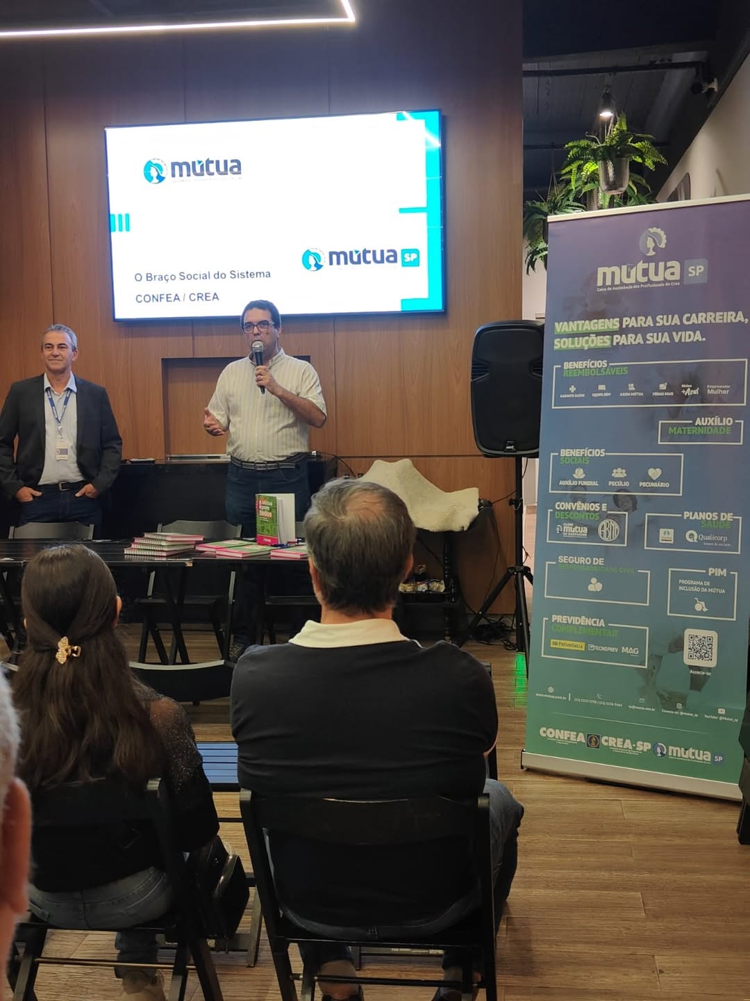 Registros da palestra presencial “Mudar Faz Bem, Cada Tijolo Importa: O que Esperar do Engenheiro do Futuro